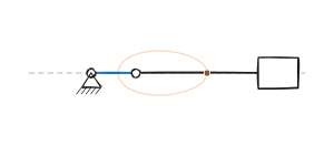 Animated slider-crank mechanism